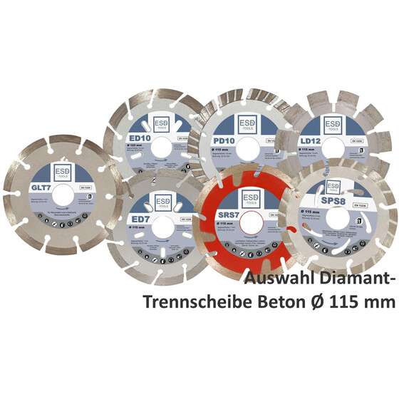 Mauerwerke TTG_Diamanttrennscheibe Ø 140x30 mm Top Turbo Alle Betonprodukte 