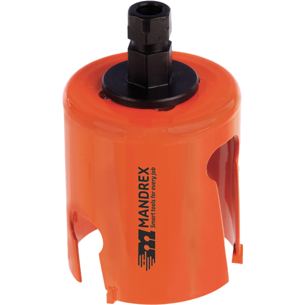 BiMetall Lochsäge SpeedXCut M42 D133 mm Mandrex - MANDREX Smart tools